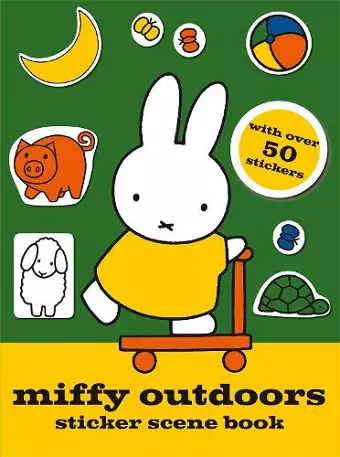 Miffy Outdoors Sticker Scene Book cover