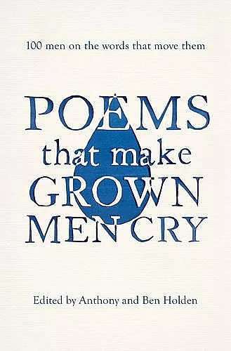 Poems That Make Grown Men Cry cover