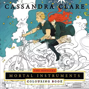 The Official Mortal Instruments Colouring Book cover