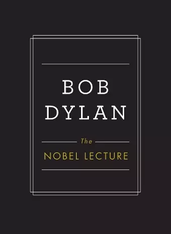 The Nobel Lecture cover