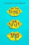 All the Things We Never Said cover