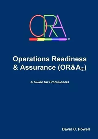 Operations Readiness & Assurance (OR&A) cover