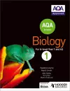 AQA A Level Biology Student Book 1 cover