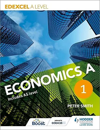 Edexcel A level Economics A Book 1 cover