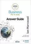 AQA Business for A Level (Marcousé) Answer Guide cover