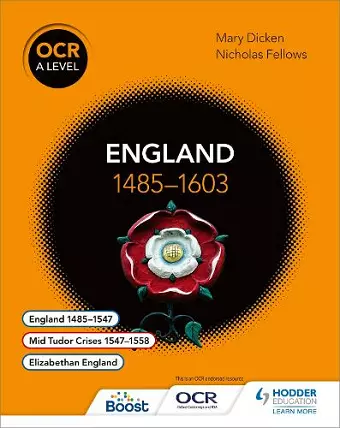 OCR A Level History: England 1485–1603 cover