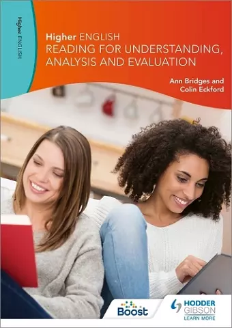 Higher English: Reading for Understanding, Analysis and Evaluation cover