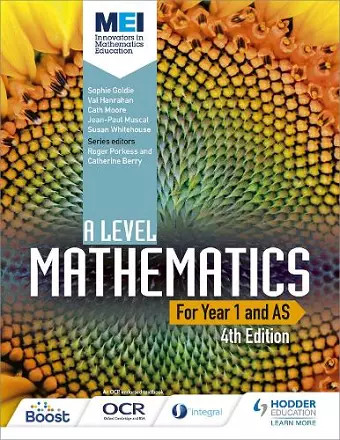 MEI A Level Mathematics Year 1 (AS) 4th Edition cover