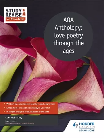 Study and Revise for AS/A-level: AQA Anthology: love poetry through the ages cover