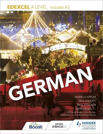 Edexcel A level German (includes AS) cover