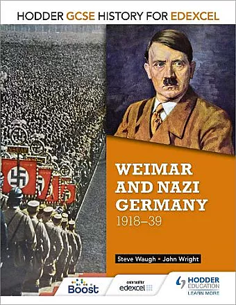 Hodder GCSE History for Edexcel: Weimar and Nazi Germany, 1918-39 cover