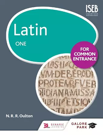 Latin for Common Entrance One cover