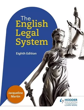 English Legal System Eighth Edition cover