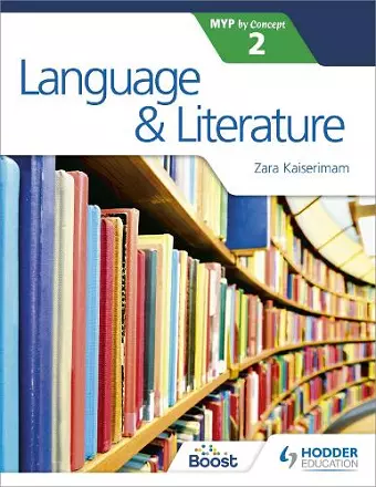 Language and Literature for the IB MYP 2 cover