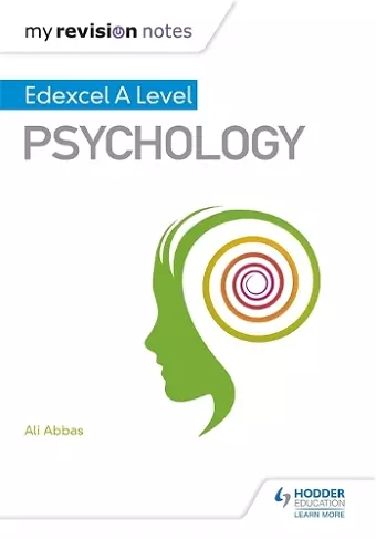 My Revision Notes: Edexcel A level Psychology cover