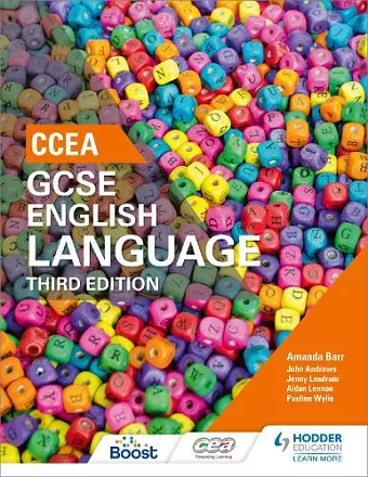 CCEA GCSE English Language, Third Edition Student Book cover