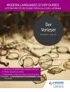 Modern Languages Study Guides: Der Vorleser cover