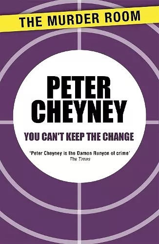 You Can't Keep the Change cover