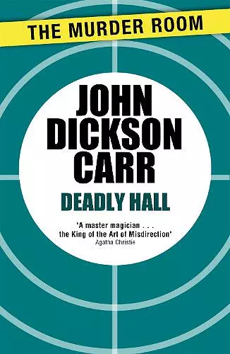 Deadly Hall cover