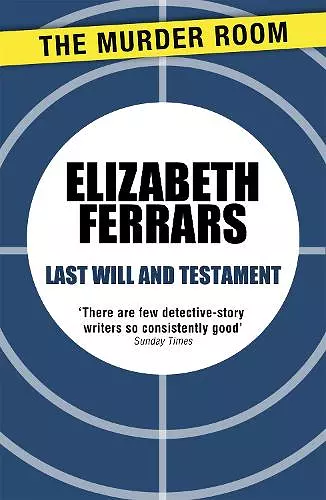 Last Will and Testament cover