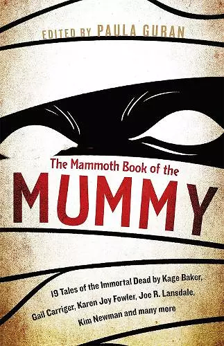 The Mammoth Book Of the Mummy cover
