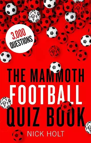 The Mammoth Football Quiz Book cover