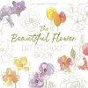 The Beautiful Flower Dot-to-Dot Book cover