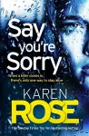 Say You're Sorry (The Sacramento Series Book 1) cover