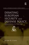 Debating European Security and Defense Policy cover