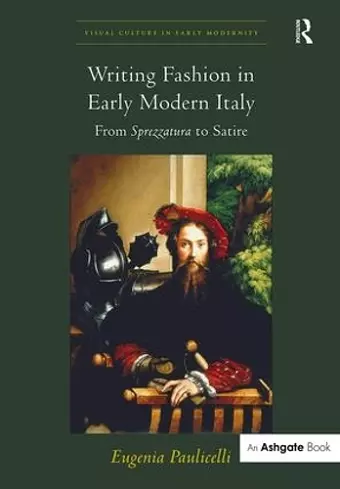 Writing Fashion in Early Modern Italy cover