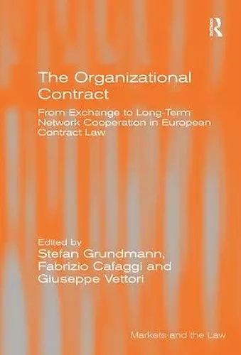 The Organizational Contract cover