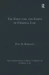 The Structure and Limits of Criminal Law cover