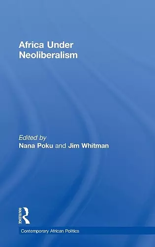 Africa Under Neoliberalism cover