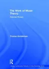 The Work of Music Theory cover