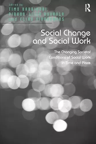 Social Change and Social Work cover