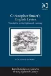 Christopher Smart's English Lyrics cover