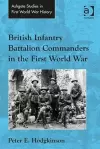 British Infantry Battalion Commanders in the First World War cover