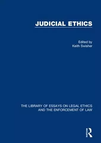 Judicial Ethics cover