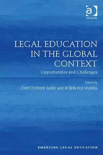 Legal Education in the Global Context cover