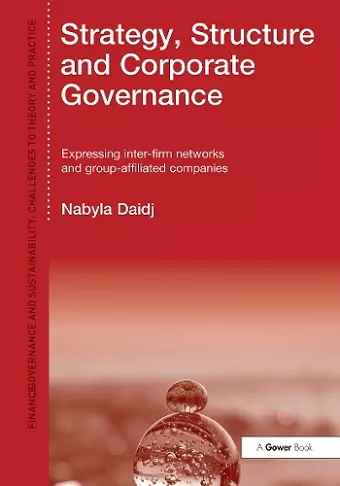 Strategy, Structure and Corporate Governance cover