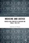 Medicine and Justice cover