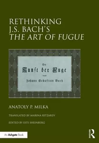 Rethinking J.S. Bach's The Art of Fugue cover