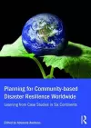 Planning for Community-based Disaster Resilience Worldwide cover