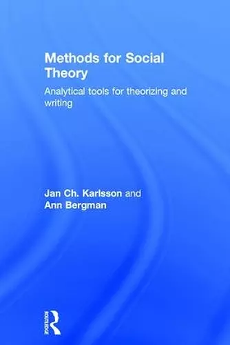 Methods for Social Theory cover