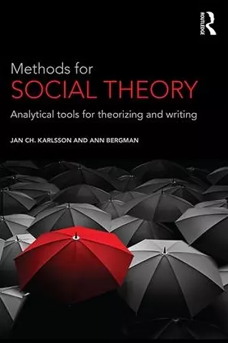 Methods for Social Theory cover