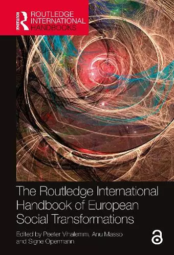 The Routledge International Handbook of European Social Transformations cover