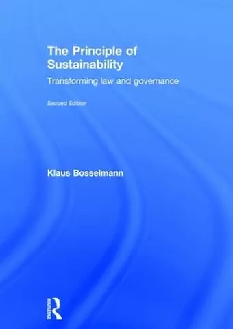 The Principle of Sustainability cover