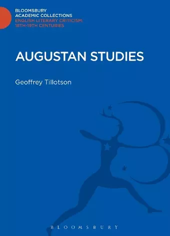 Augustan Studies cover