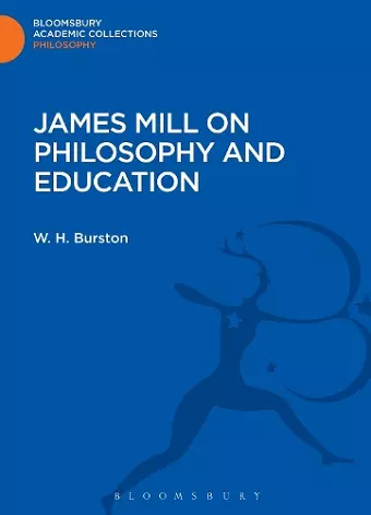 James Mill on Philosophy and Education cover