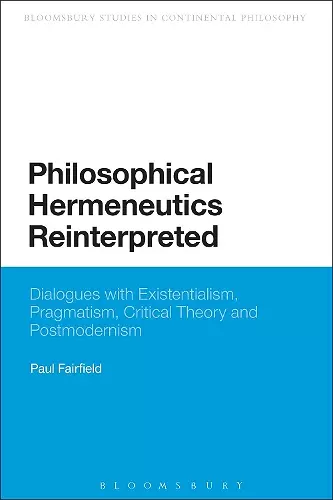 Philosophical Hermeneutics Reinterpreted cover